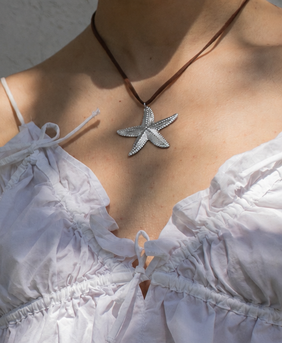 Collar Aloha Plateado