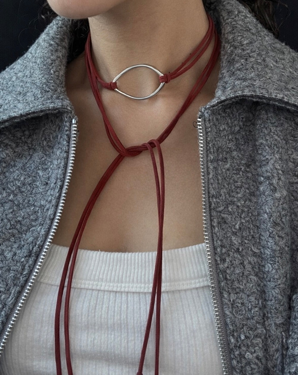 Collar Fabiana Plateado